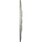Ekena Millwork Rose and Ribbon Ceiling Medallion (Fits Canopies up to 4"), 23 5/8"OD x 4"ID x 1 1/2"P, Flash Gold CM23ROFLS - alternate 3